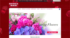 Desktop Screenshot of beckerflorist.com